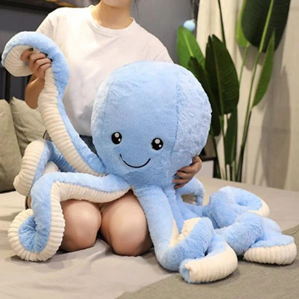 Lovely Simulation Octopus Pendant Plush Stuffed Toy Soft Animal Home Accessories Pillow Cute Animal Doll Children Birthday Gifts