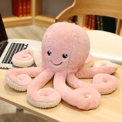 Lovely Simulation Octopus Pendant Plush Stuffed Toy Soft Animal Home Accessories Pillow Cute Animal Doll Children Birthday Gifts