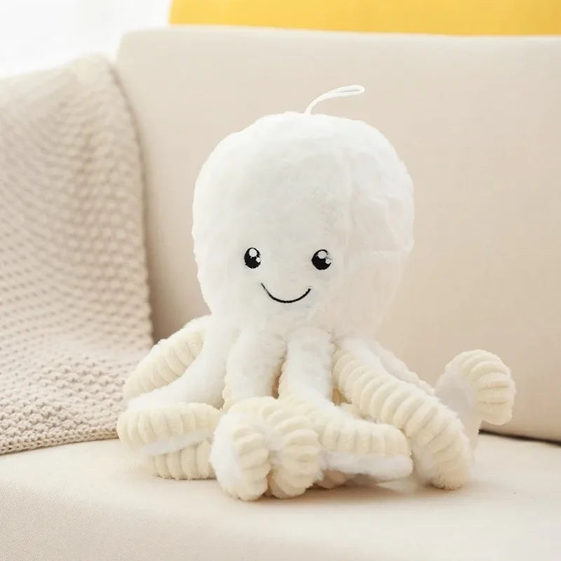Lovely Simulation Octopus Pendant Plush Stuffed Toy Soft Animal Home Accessories Pillow Cute Animal Doll Children Birthday Gifts
