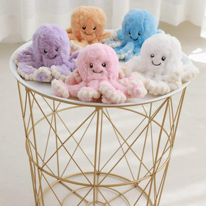 Lovely Simulation Octopus Pendant Plush Stuffed Toy Soft Animal Home Accessories Pillow Cute Animal Doll Children Birthday Gifts