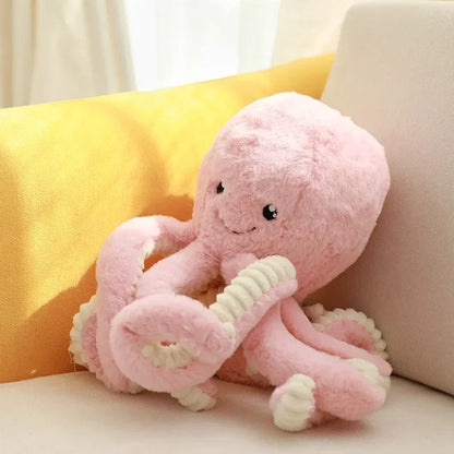 Lovely Simulation Octopus Pendant Plush Stuffed Toy Soft Animal Home Accessories Pillow Cute Animal Doll Children Birthday Gifts